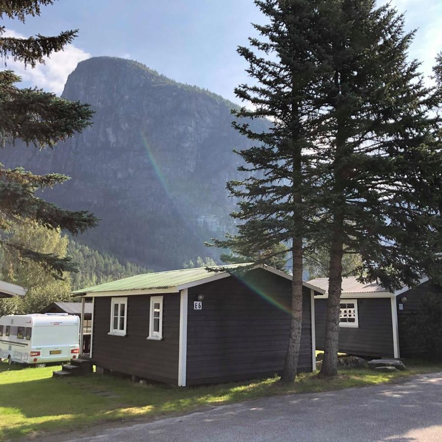 Solvgarden Camping Rysstad Exterior foto